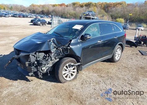 2020 Kia Sorento 2.4L Lx from USA, damaged, VIN 5XYPG4A34LG682373